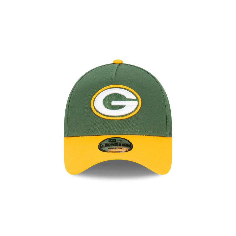 NEC-I52 (New era 940 A frame 2 tone nfl green bay packers snapback osfm) 62392670