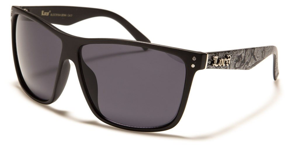 L-L2 (Locs sunglasses white arm bandana black) 2249956