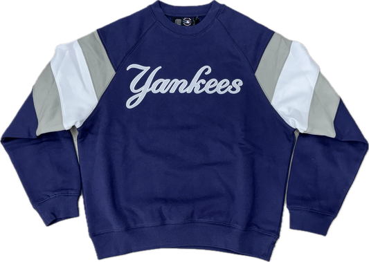 MJA-K15 (Majestic script logo new york yankees cooperstown box crew ink navy) 72697391