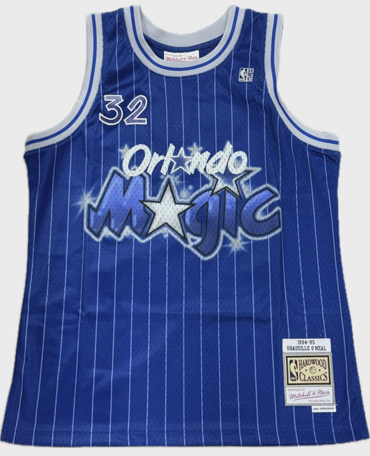 MNA-M53 (Mitchell & ness nba swingman orlando magic airbrush energy jersey mazarine blue) 82699130
