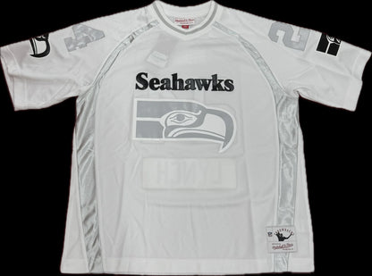 MNA-Q53 (Mitchell & ness sea hawks established jersey white) 82699565