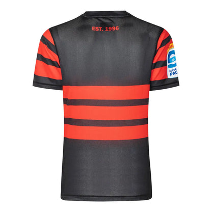 CS-C2 (Classic crusaders mens pro warm up training tee black/red) 122494000