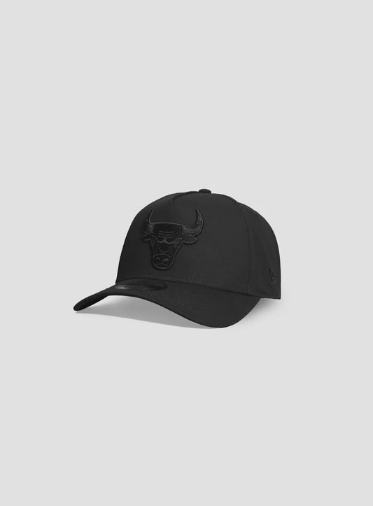 NEC-F55 (New era 940 A frame black on black ripstop chicago bulls snapback osfm) 112392670