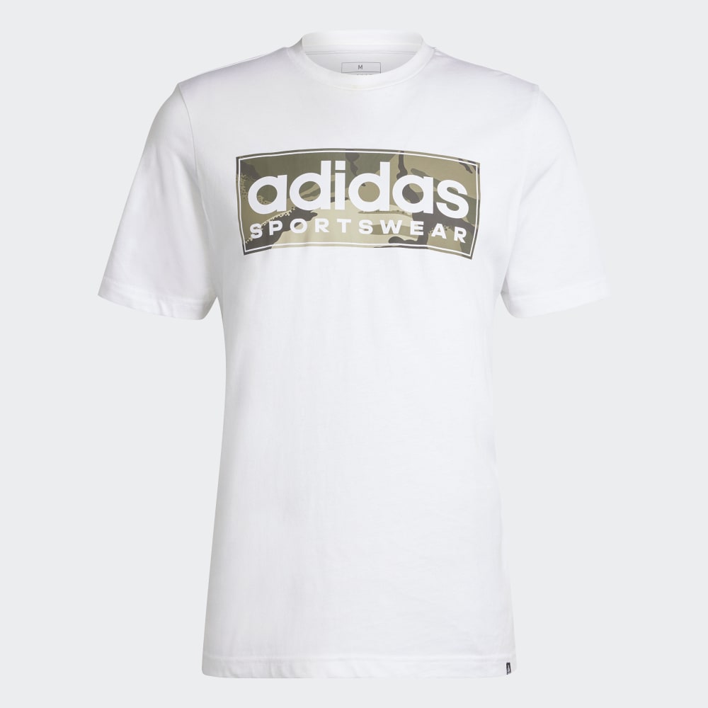 AA-P22 (Adidas sportswear camo graphic tee white) 122392406