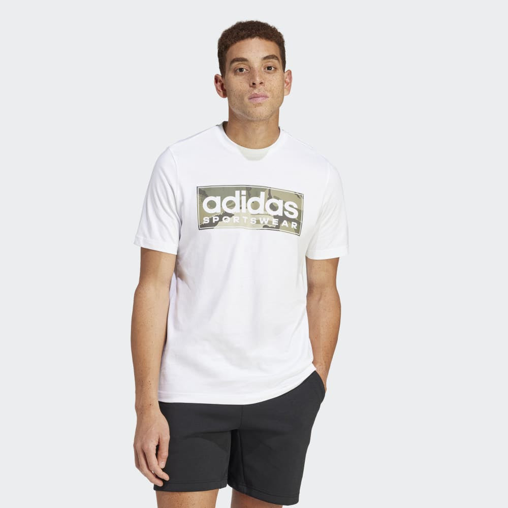 AA-P22 (Adidas sportswear camo graphic tee white) 122392406