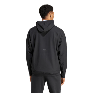 AA-A23 (Adidas all blacks Z.N.E. woven full zip hoodie black/black) 32499090
