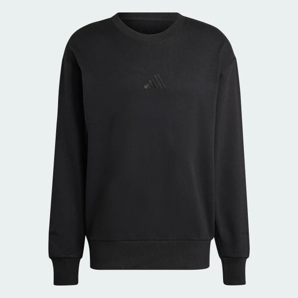 AA-L25 (Adidas all szn french terry crew sweatshirt black) 82494605