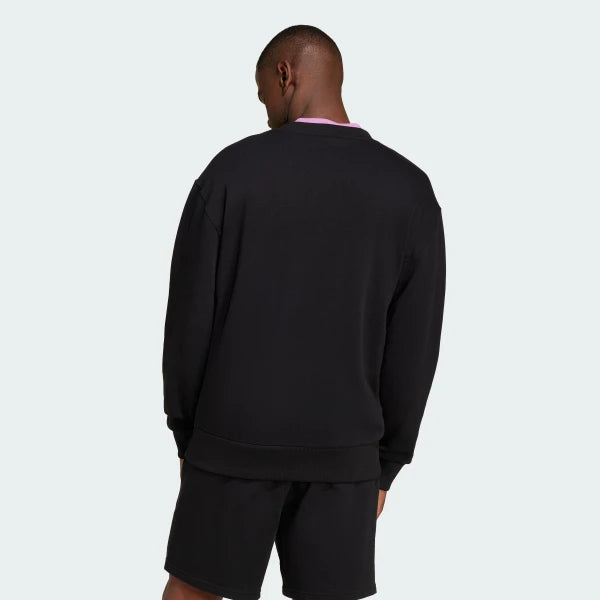 AA-L25 (Adidas all szn french terry crew sweatshirt black) 82494605