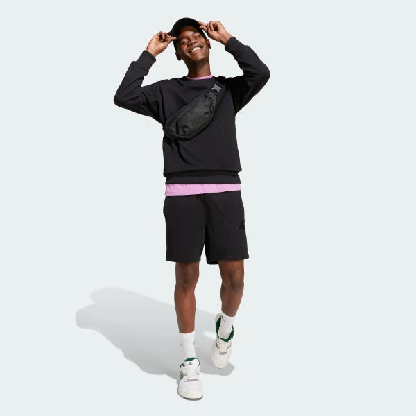 AA-L25 (Adidas all szn french terry crew sweatshirt black) 82494605