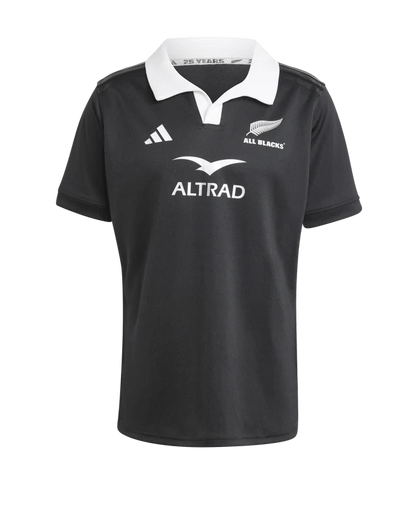 AA-D24 (Adidas all blacks rugby aeroready short sleeve jersey black/white) 72497255