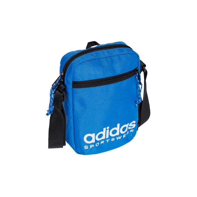 AE-S6 (Adidas sportswear festival side bag light blue/black/white) 82491795