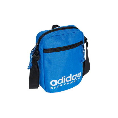 AE-S6 (Adidas sportswear festival side bag light blue/black/white) 82491795