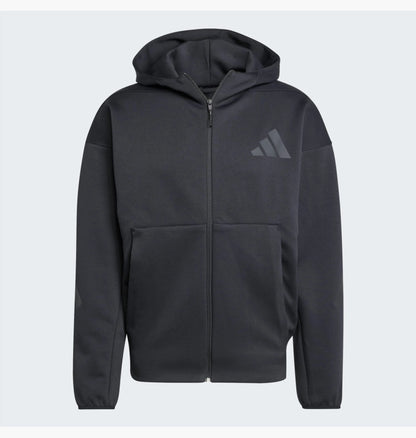 AA-R24 (Adidas Z.N.E. full zip hooded track jacket black/black) 82497214