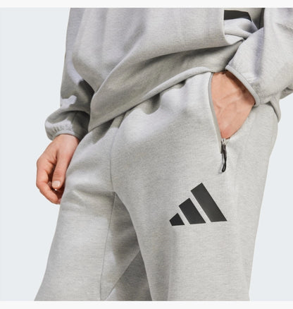 AA-S24 (Adidas Z.N.E. sportswear pants medium heather grey) 82496251