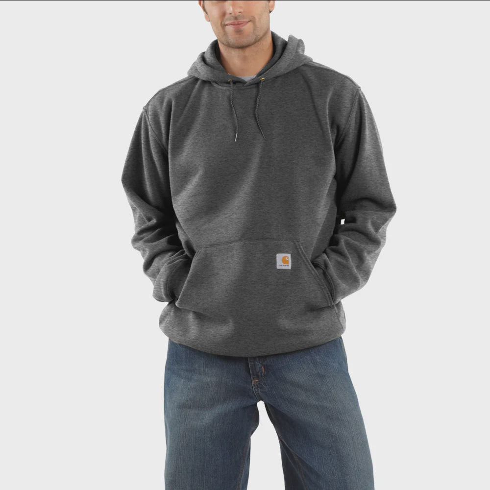 CHA-B6 (Carhartt loose fit midweight hooded sweatshirt carbon heather) 62496055