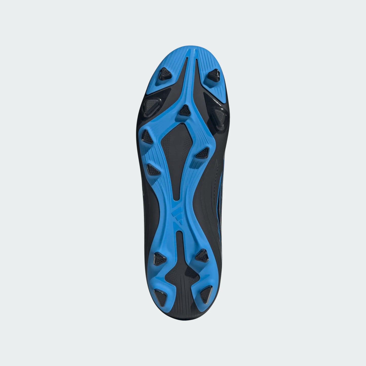 A-E73 (Adidas F50 hyperfast club firm/multi ground boots black/lura blue) 72695292