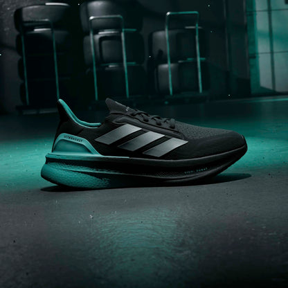 A-P72 (Adidas ultraboost 5 x mercedes amg petronas F1 team shoes black/metallic silver/semi mint rush) 226915867