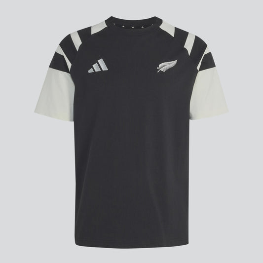 AA-C32 (Adidas all blacks leisurewear t-shirt black/off white) 52693412