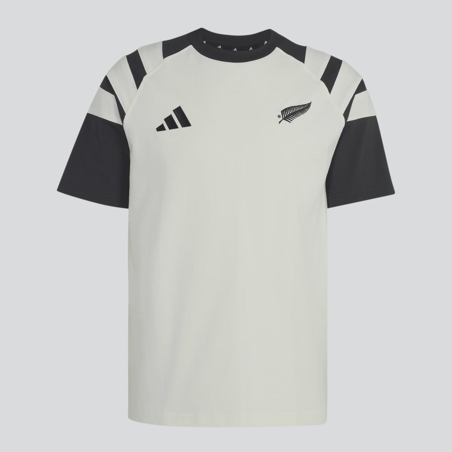AA-D32 (Adidas all blacks lsw t-shirt off white/black) 52693412
