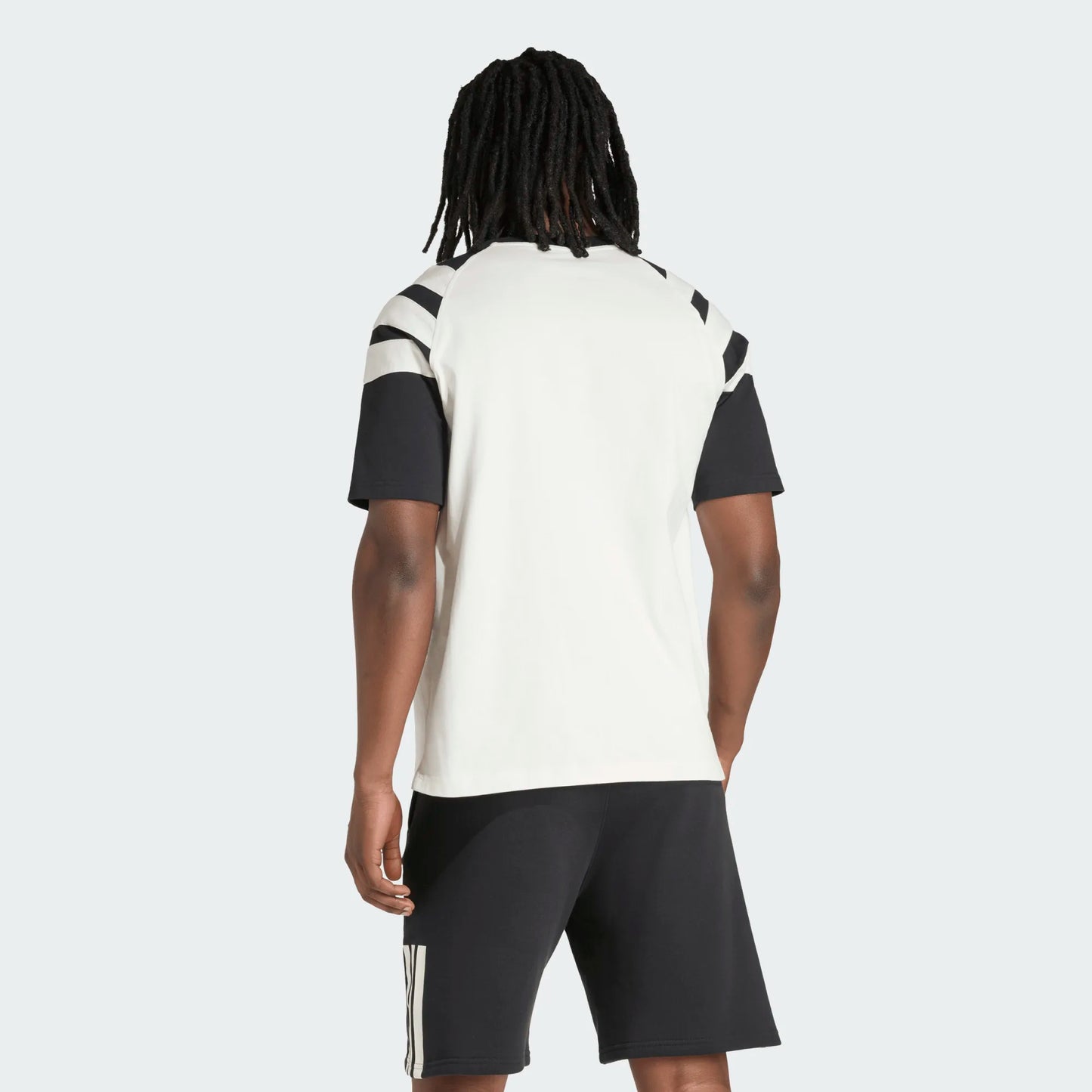 AA-D32 (Adidas all blacks lsw t-shirt off white/black) 52693412