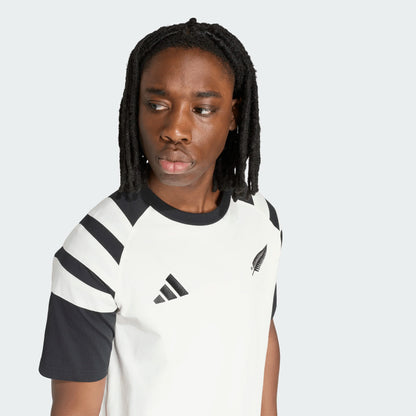 AA-D32 (Adidas all blacks lsw t-shirt off white/black) 52693412