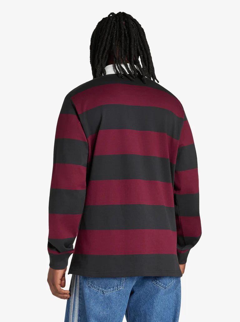 AA-J32 (Adidas all blacks heritage polo maroon/black) 62695457