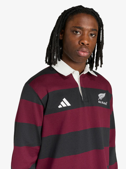 AA-J32 (Adidas all blacks heritage polo maroon/black) 62695457