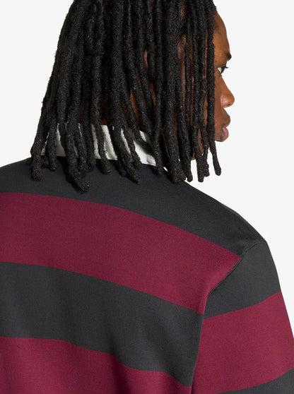 AA-J32 (Adidas all blacks heritage polo maroon/black) 62695457