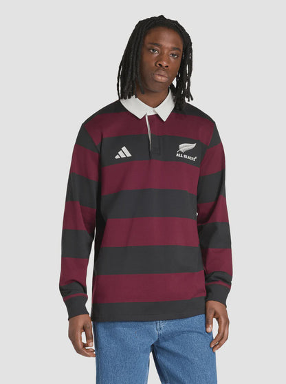 AA-J32 (Adidas all blacks heritage polo maroon/black) 62695457