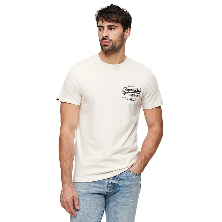 SDA-H (Superdry tokyo VI graphic t-shirt cream) 102493043