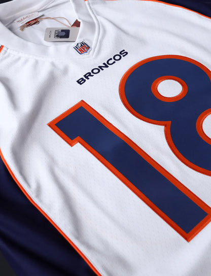 MNA-O49 (Mitchell & ness legacy jersey 2015 denver broncos Peyton Manning white/blue) 1225910869