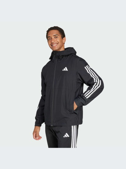 AA-P27 (Adidas essentials 3 stripes R.R jacket black/white) 42599137