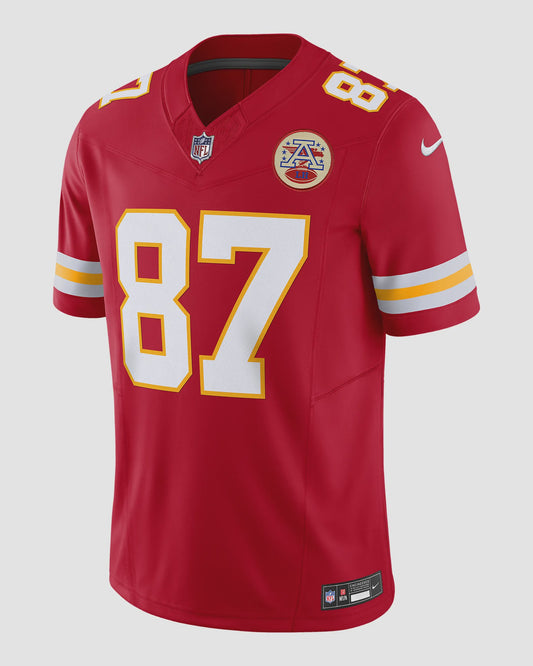 NA-I46 (Nike travis kelce kansas city chiefs dri-fit NFL limited football jersey inversity red) 122499086