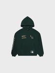 MJA-H13 (Majestic crest patch fleece colorado rockies hoodie green) 52495652