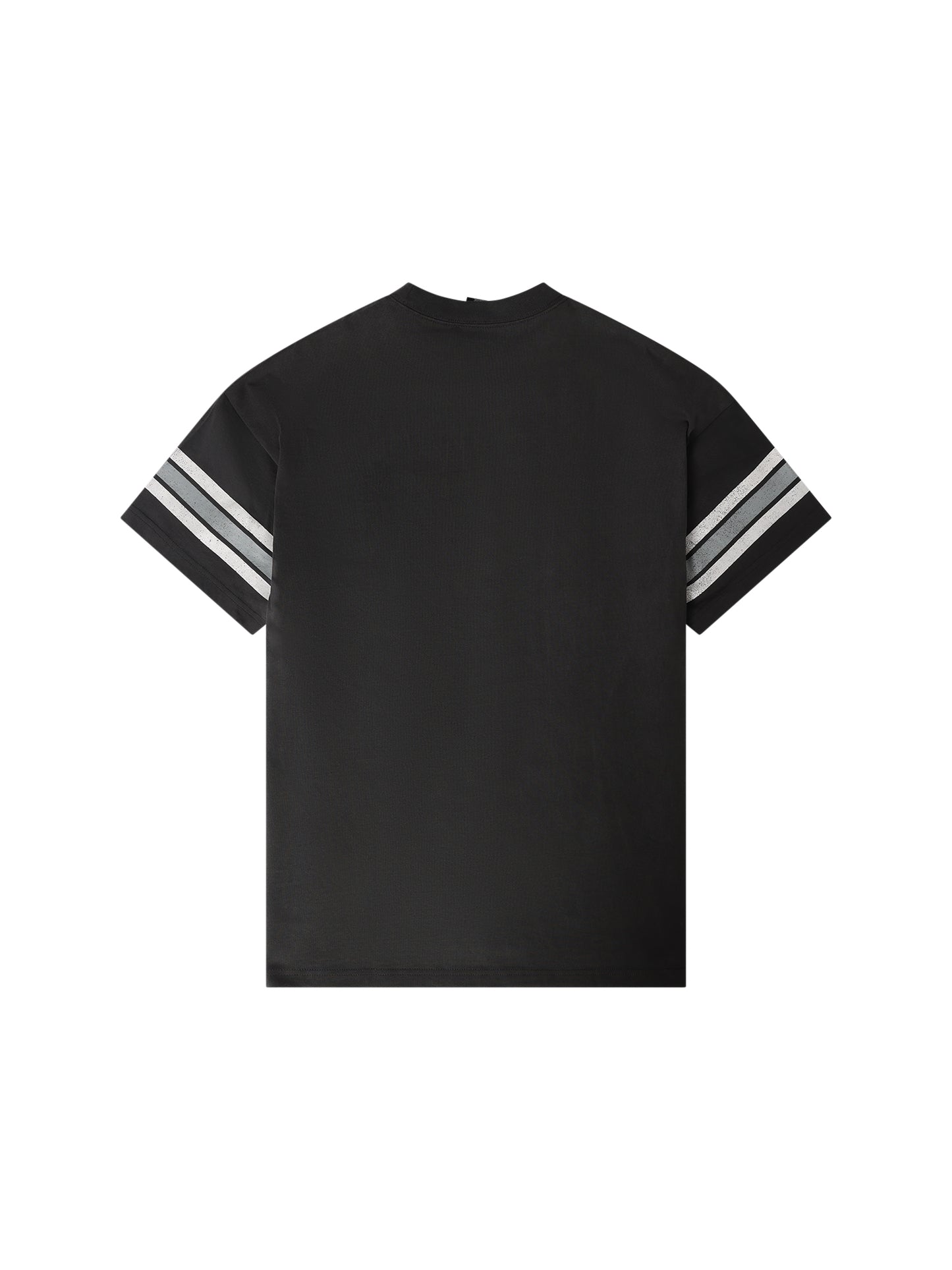 MJA-Y14 (Majestic vintage stripe arch tee chicago white sox faded black) 92592826