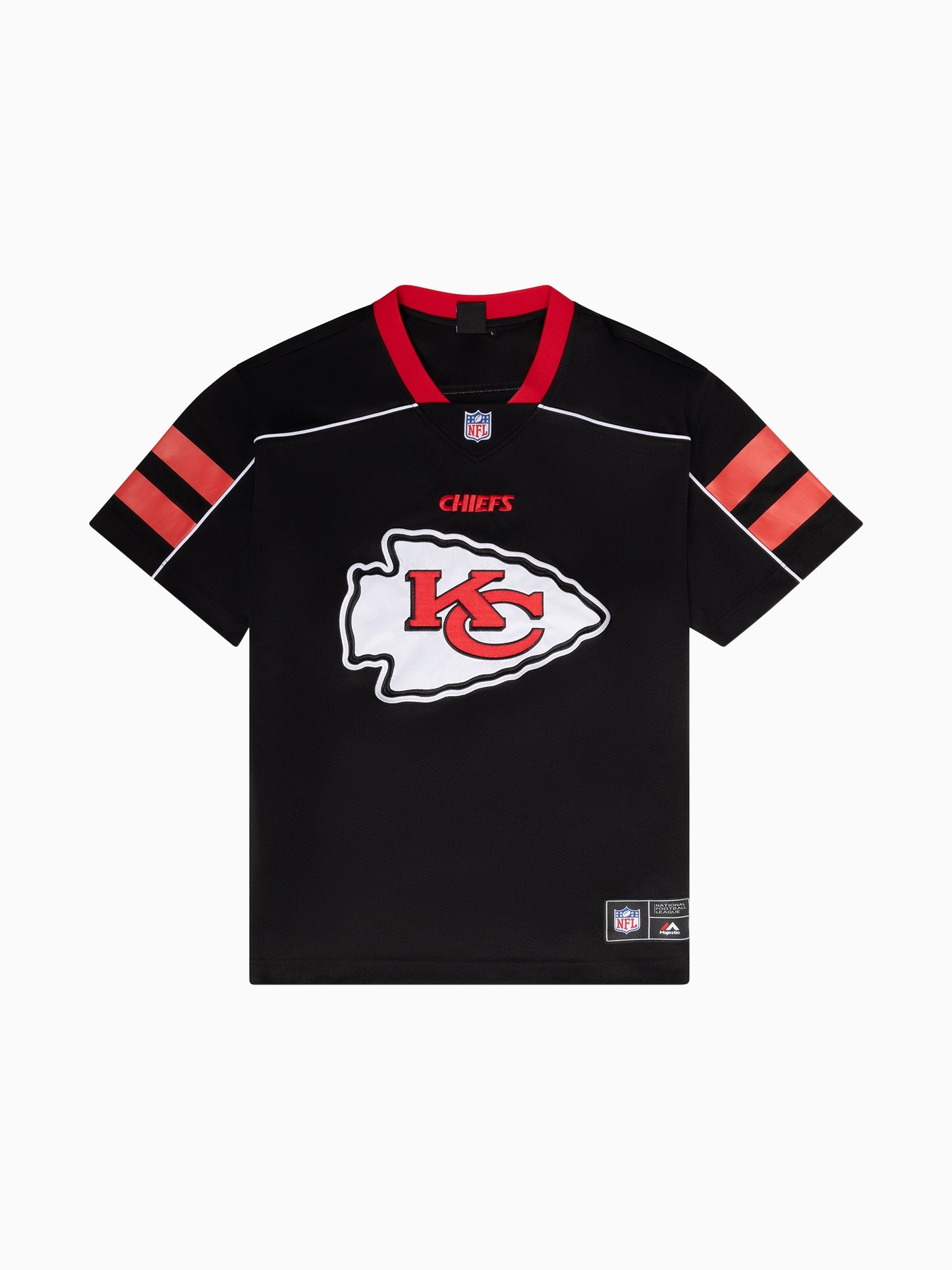 MJA-B15 (Majestic nfl mesh jersey kansas city chiefs black) 92594782
