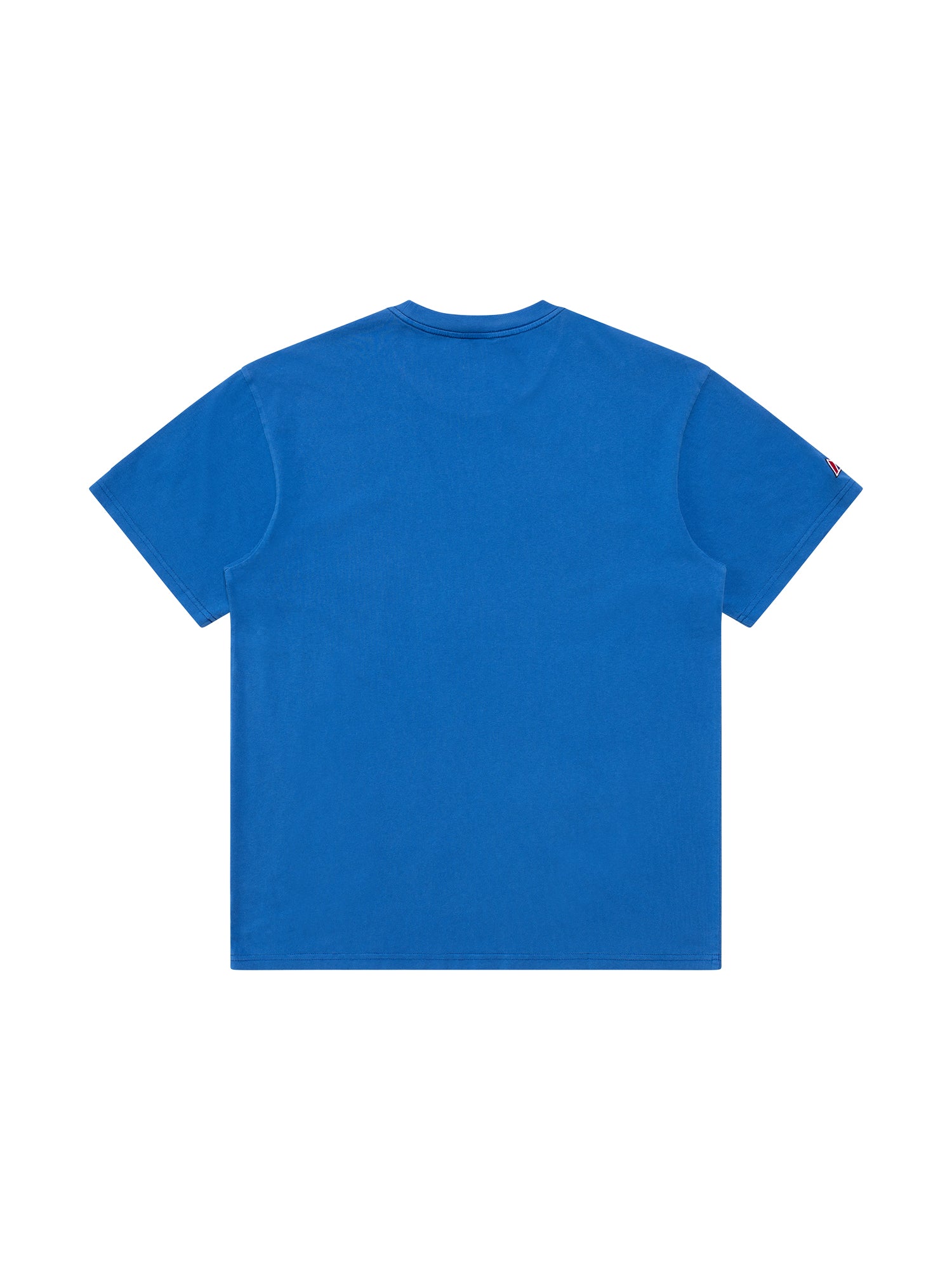 MJA-H11 (Majestic cracked puff arch tee dodgers faded royal) 72393478