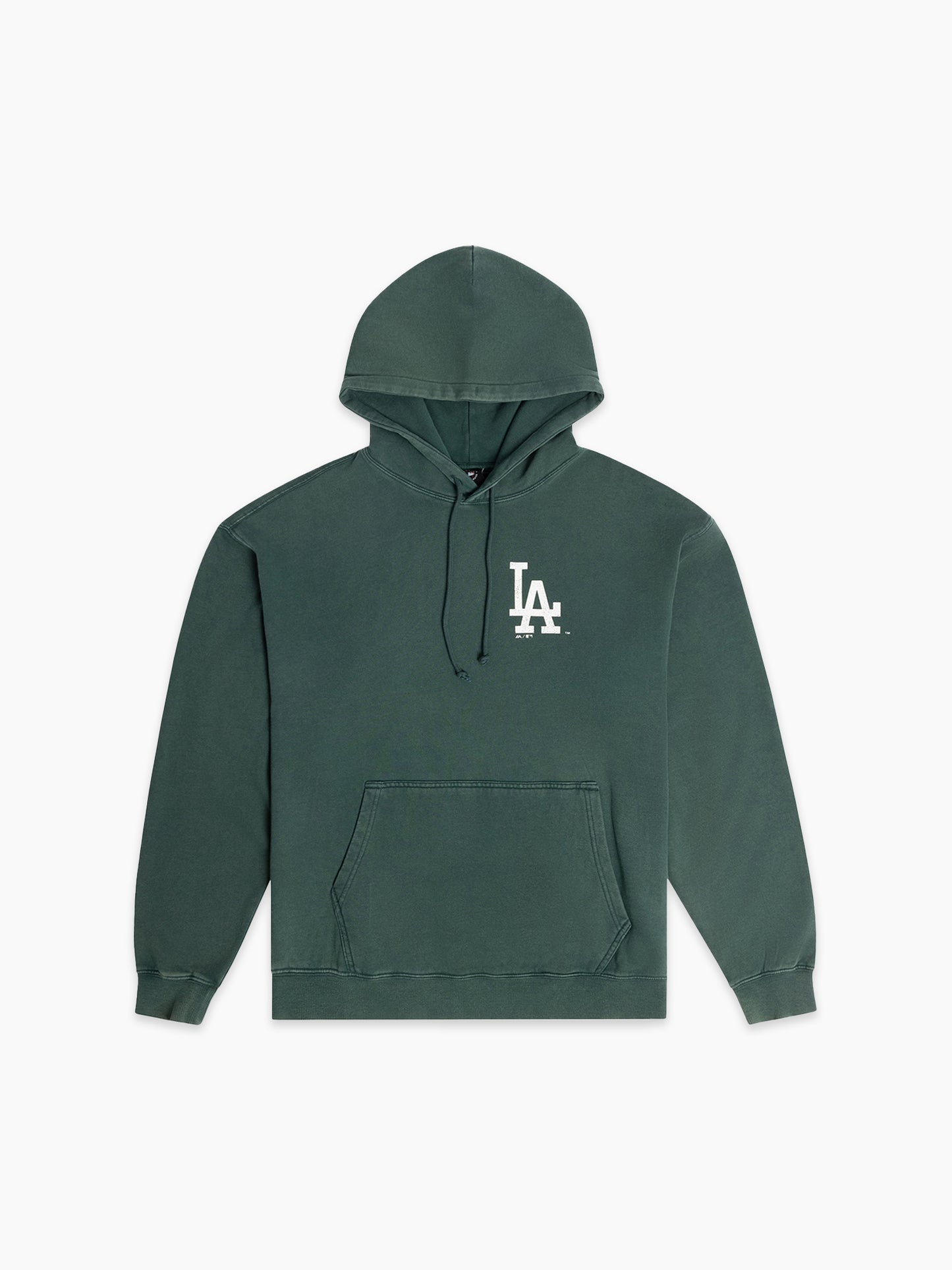 MJA-W14 (Majestic vintage arch acid hoodie los angeles dodgers rain forest) 52595652