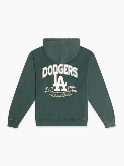 MJA-W14 (Majestic vintage arch acid hoodie los angeles dodgers rain forest) 52595652