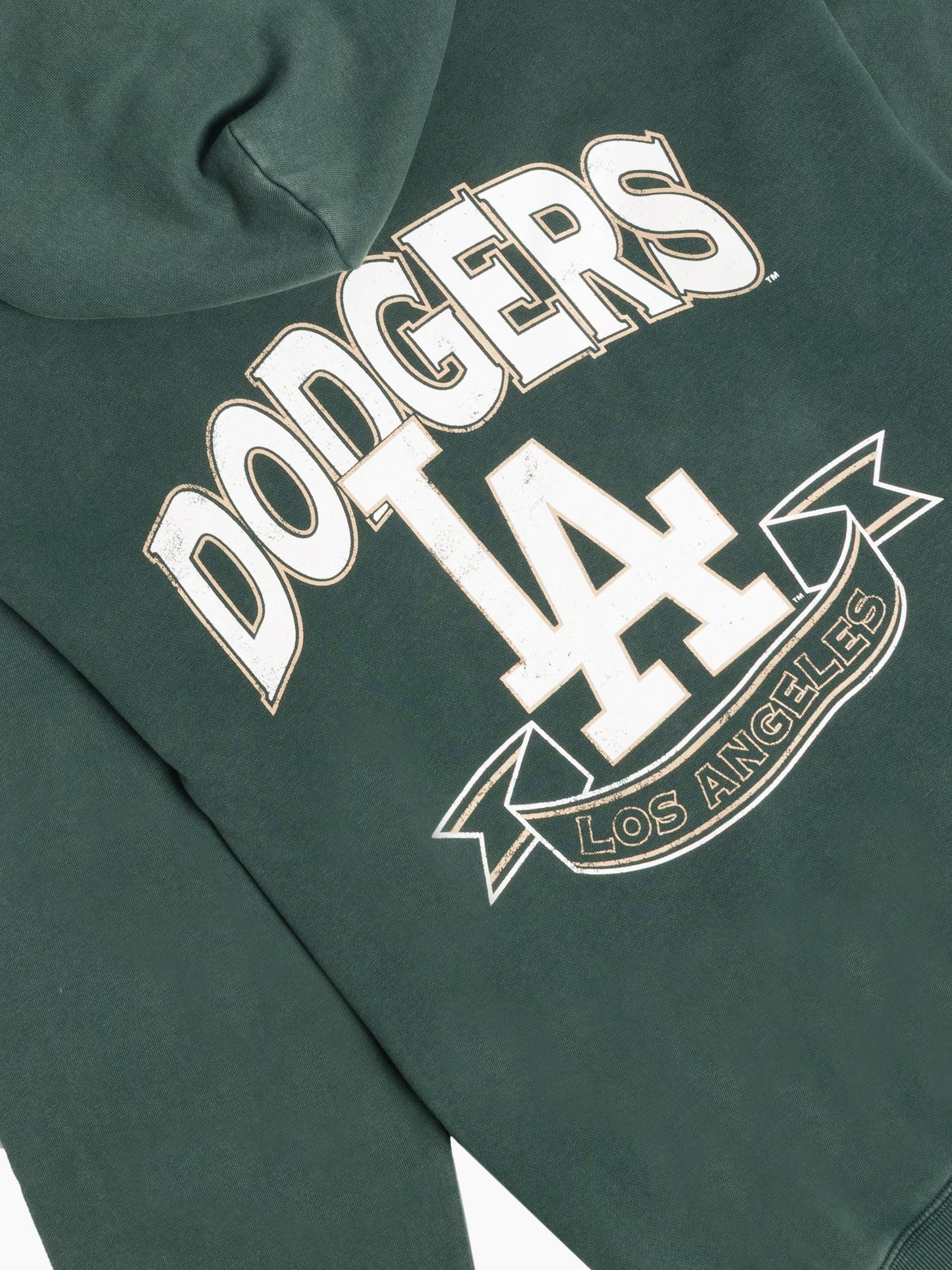 MJA-W14 (Majestic vintage arch acid hoodie los angeles dodgers rain forest) 52595652