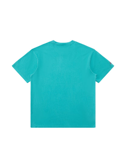 MJA-W11 (Majestic script arch tee florida marlins faded teal) 92393478