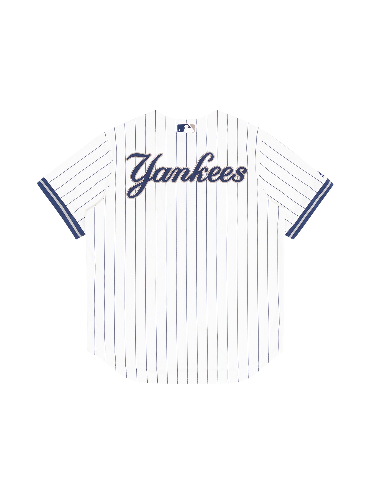 MJA-R10 (Majestic major league baseball pinstripe replica jersey yankees vintage white) 52396087