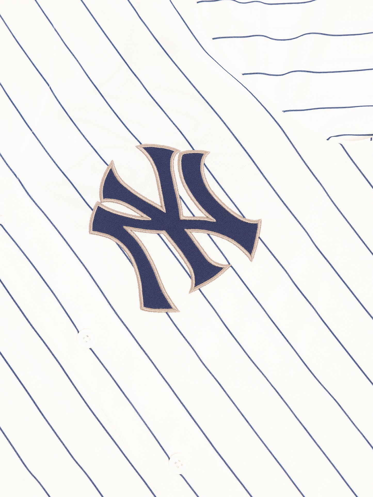 MJA-R10 (Majestic major league baseball pinstripe replica jersey yankees vintage white) 52396087