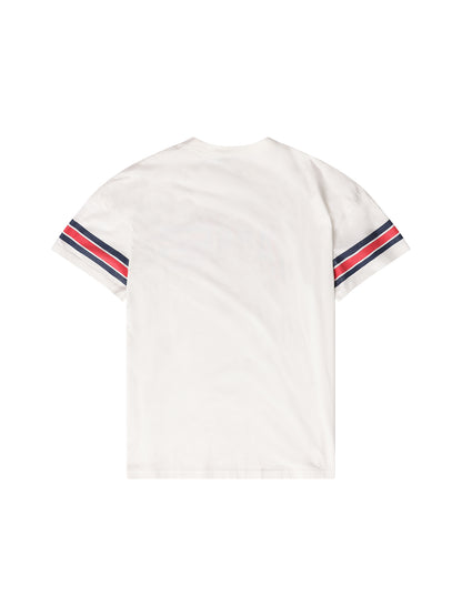 MJA-Z14 (Majestic vintage stripe arch tee new york yankees vintage white) 92592826