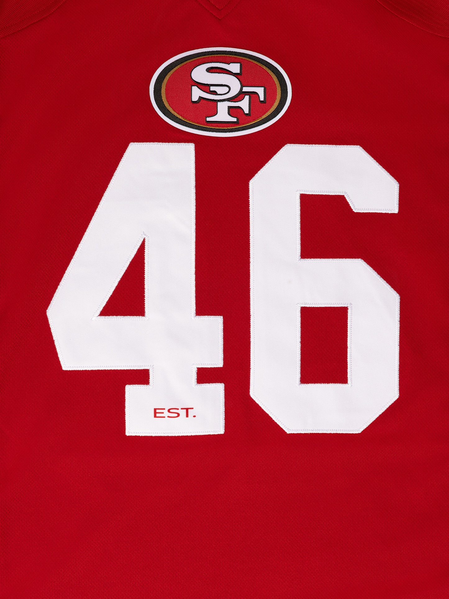 MJA-D14 (Majestic mixed mesh replica 49ers jersey bright red) 102496087