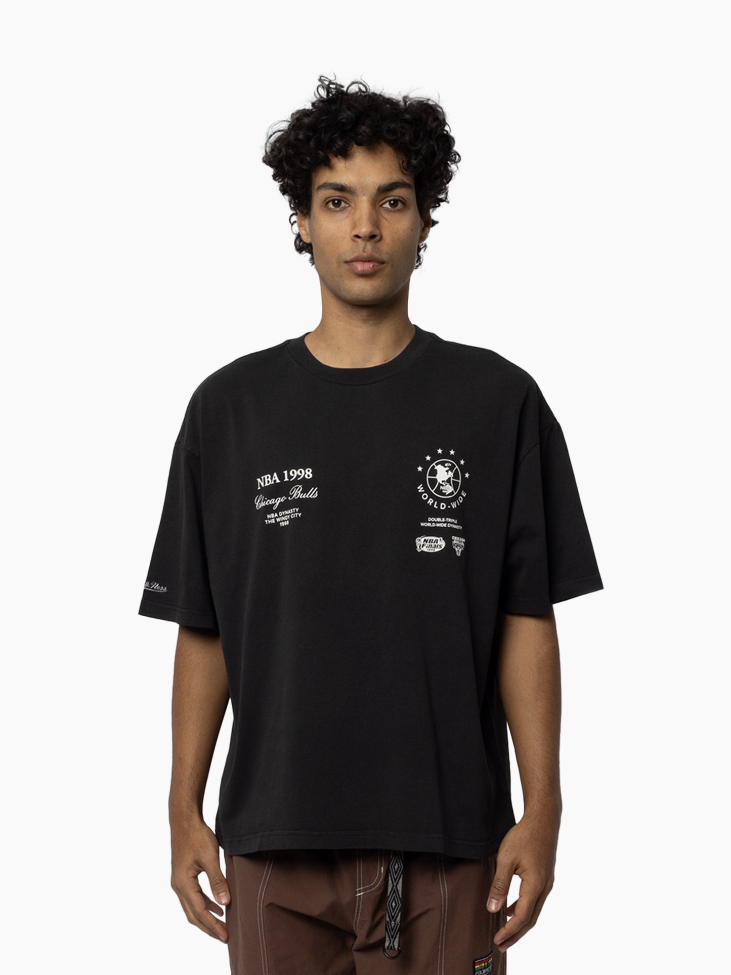 MNA-E45 (Mitchell & ness greatest team ever tee black) 72593478