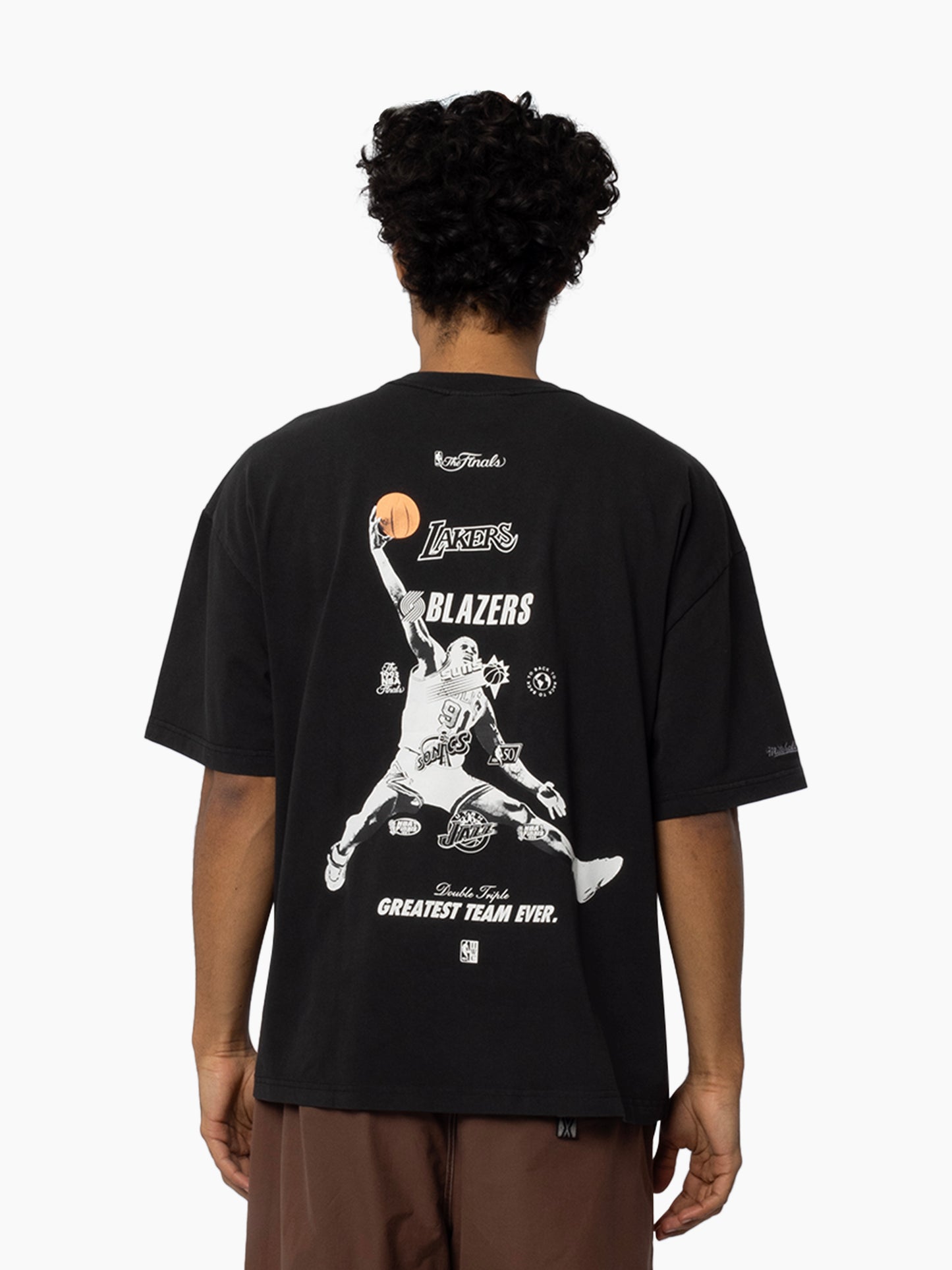 MNA-E45 (Mitchell & ness greatest team ever tee black) 72593478