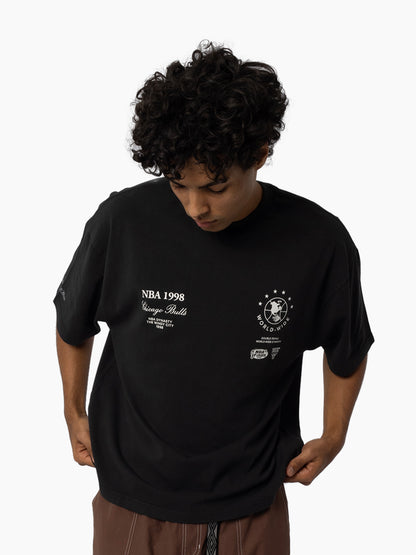 MNA-E45 (Mitchell & ness greatest team ever tee black) 72593478
