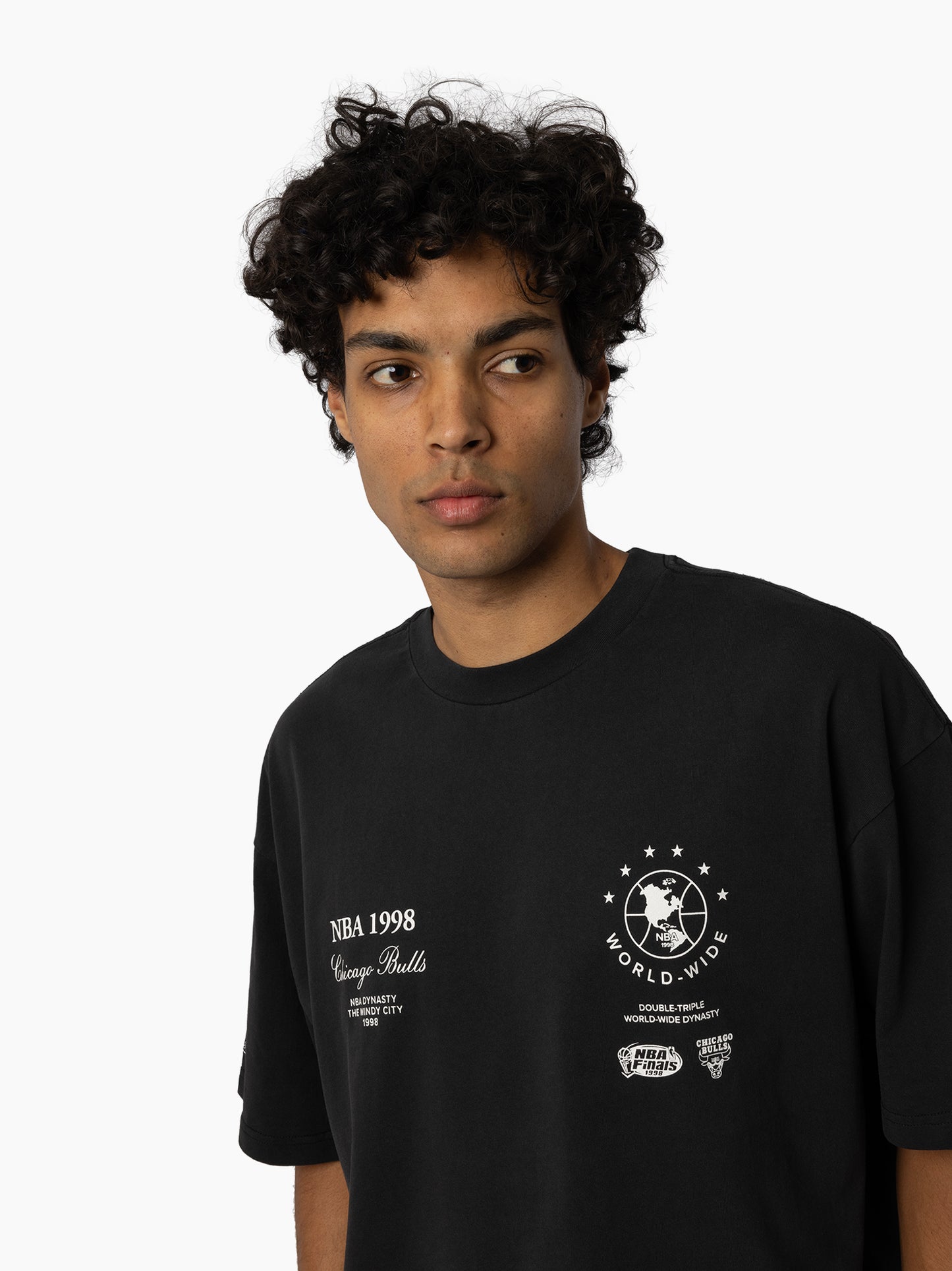 MNA-E45 (Mitchell & ness greatest team ever tee black) 72593478