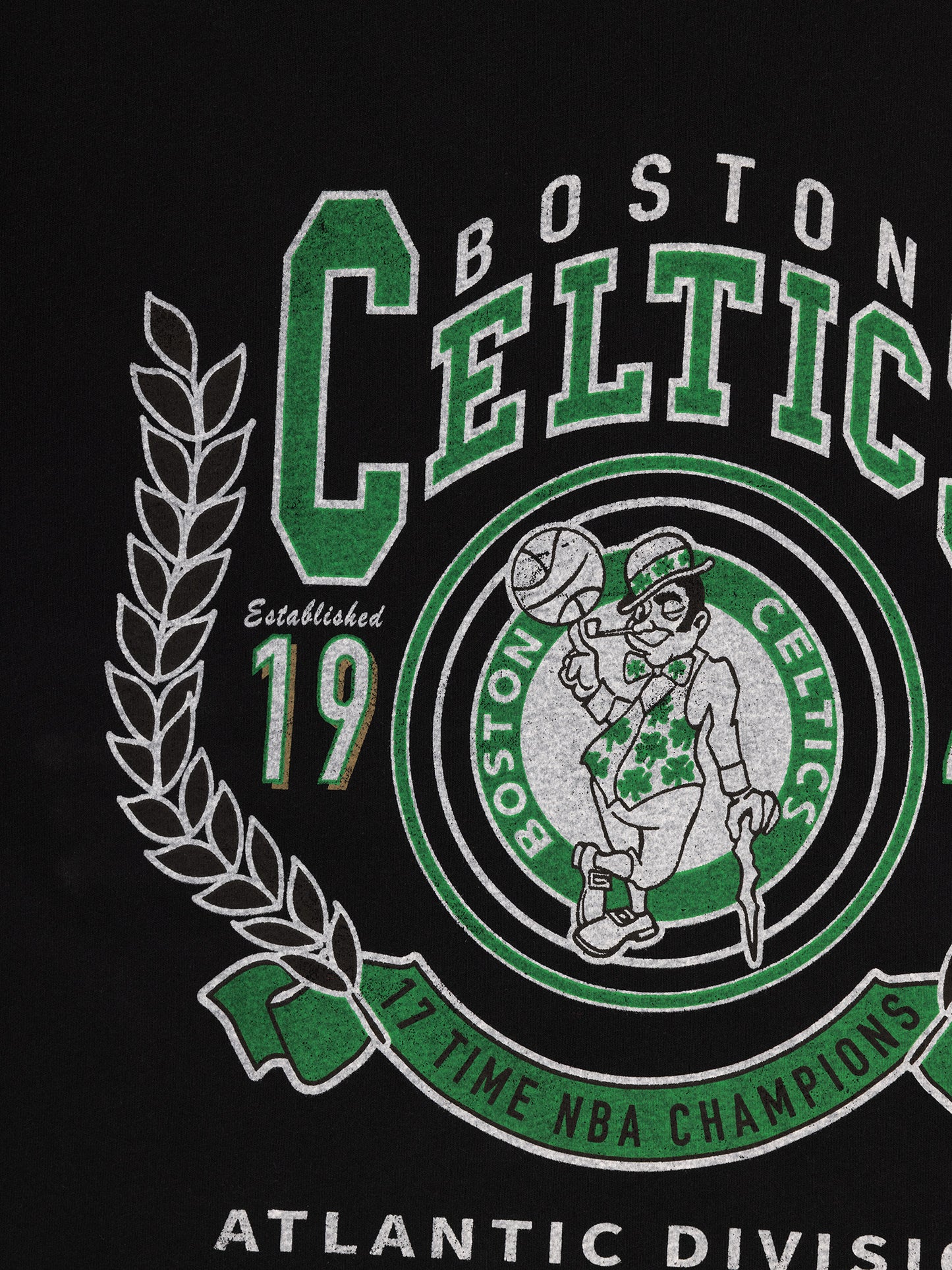 MNA-A32 (Mitchell and ness arch tee celtics faded black) 112393477